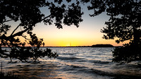 Sunset from Campsite, Fort De Soto